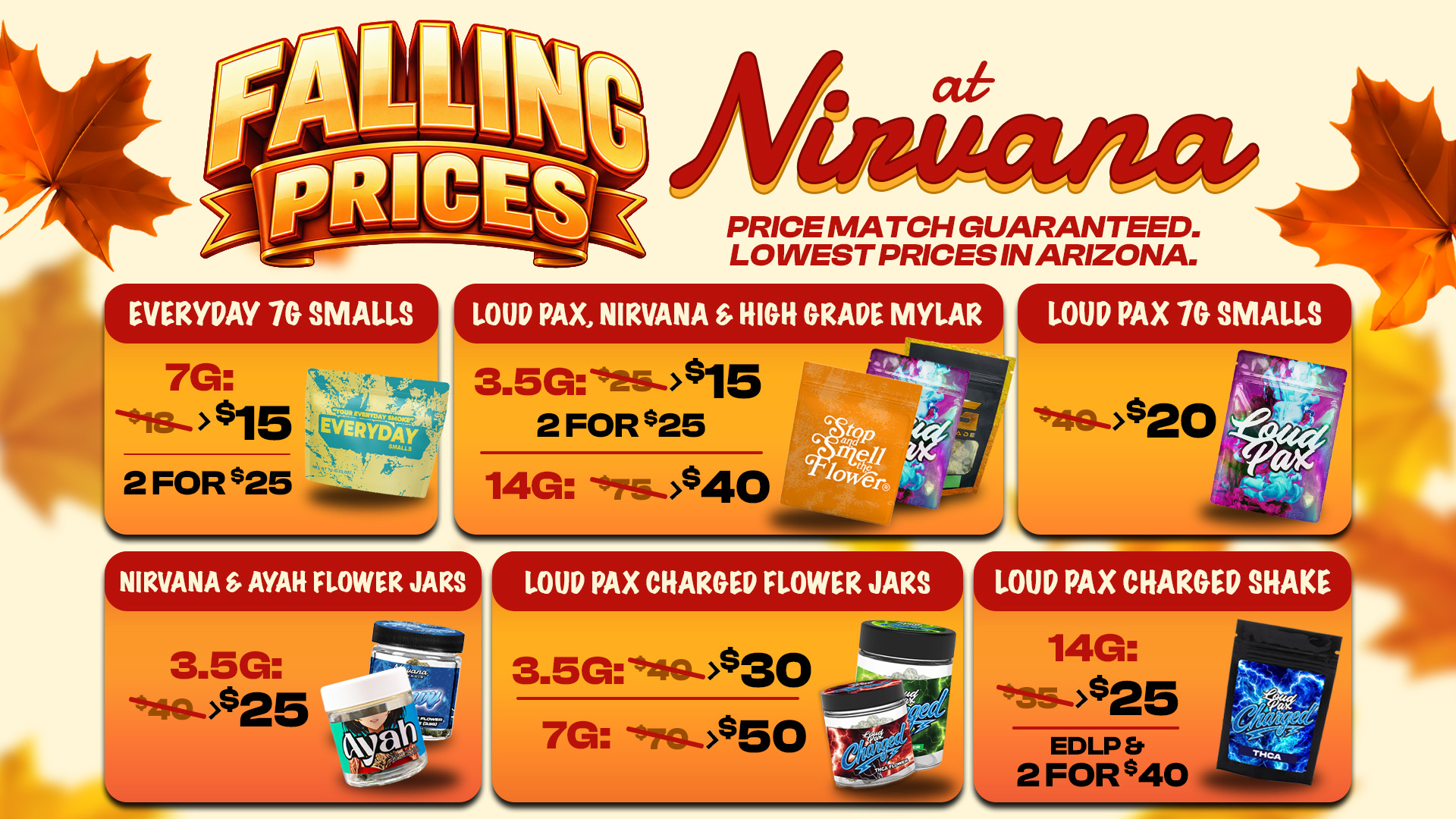 fall savings copy