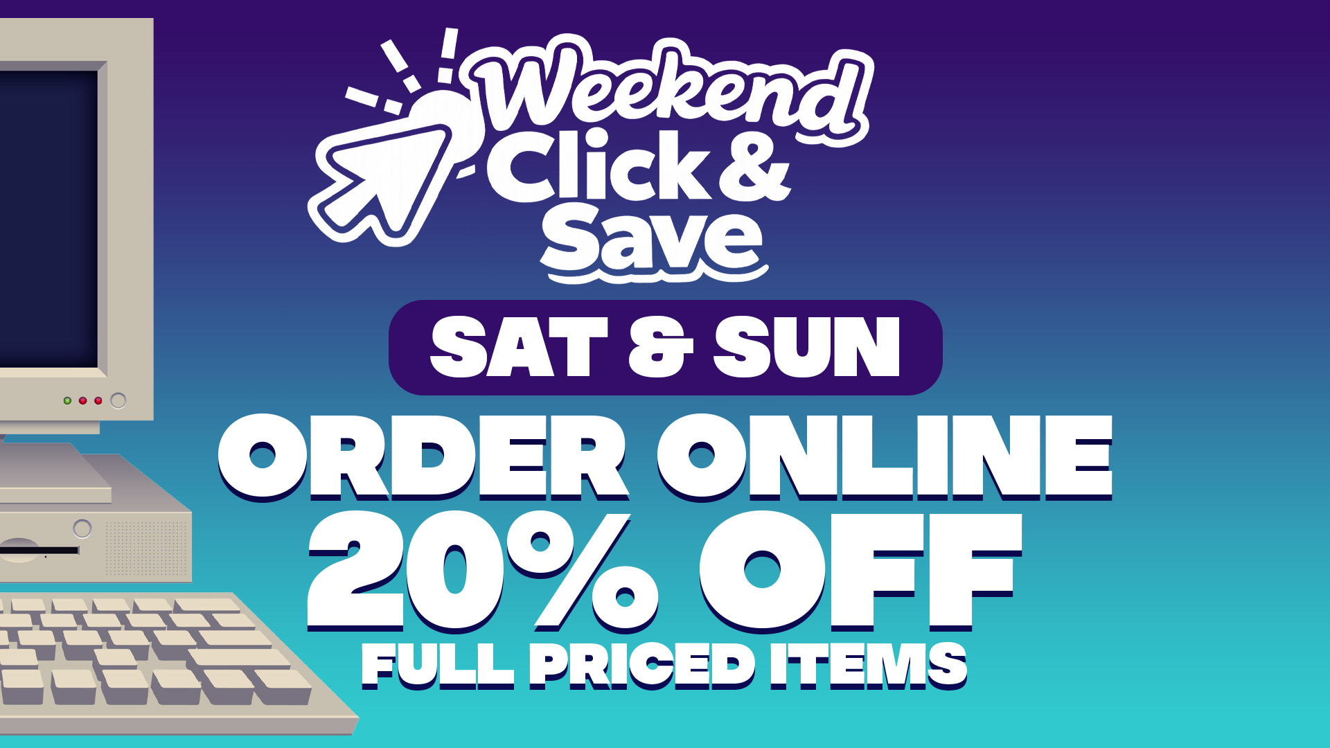 weekend click save copy